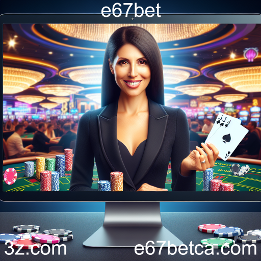 Experiência Imersiva no Live Casino do e67bet